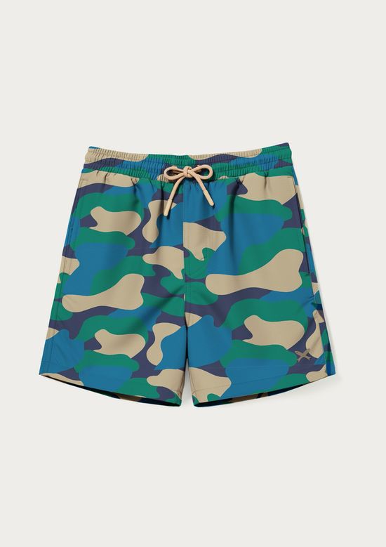 Foto do produto: Shorts Infantil Menino Estampado - Verde