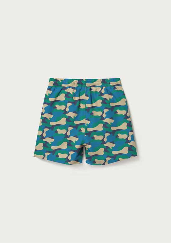 Foto do produto: Shorts Infantil Menino Estampado - Verde