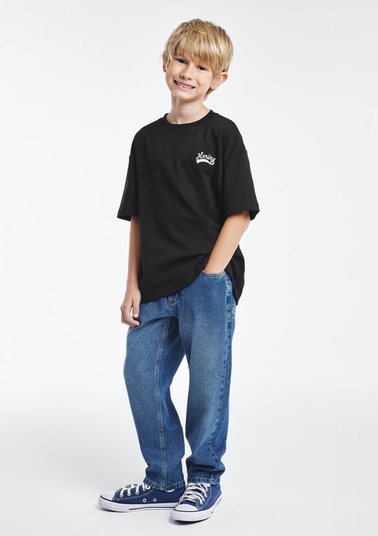 Foto do produto: Calça Jeans Infantil Menino Relaxed - Azul