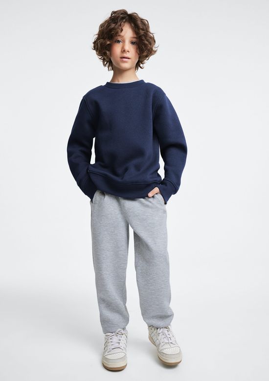 Foto do produto: Calça Infantil Unissex Em Moletom - Cinza