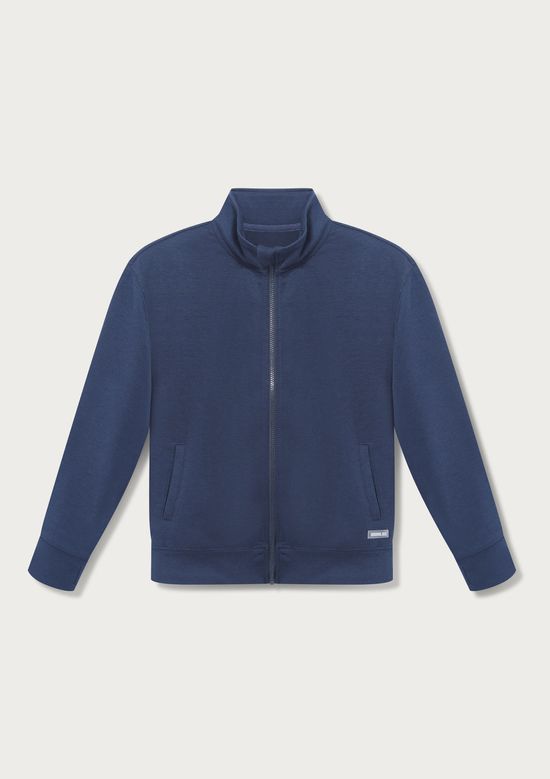 Foto do produto: Jaqueta Infantil Unissex Em Moletom Neoprene - Azul