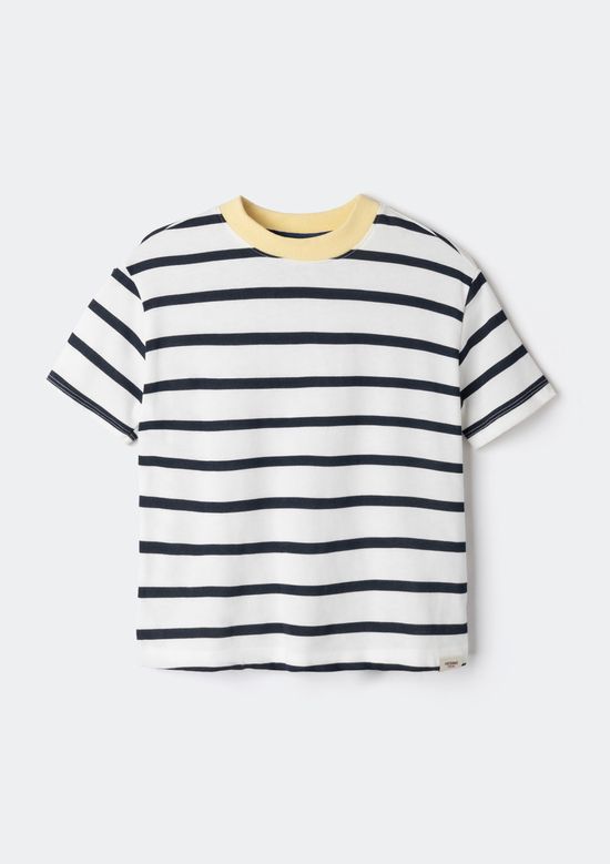 Foto do produto: Blusa Infantil Menina Em Malha Binada Fio Tinto - Creme