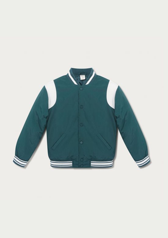 Foto do produto: Jaqueta Infantil Menino Bomber College - Verde