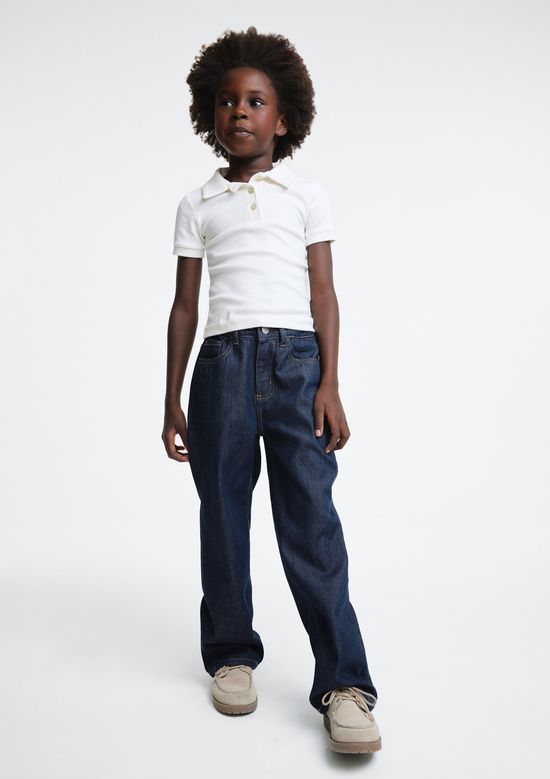 Foto do produto: Calça Jeans Infantil Menina Skater Fit - Azul