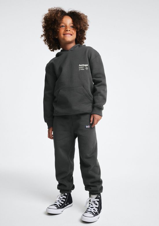 Foto do produto: Calça de Moletom Infantil Menino Peluciada - Cinza