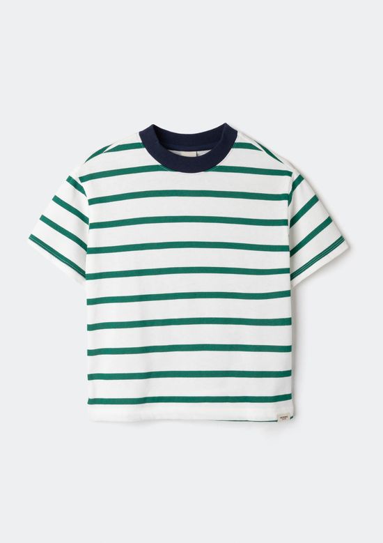 Foto do produto: Blusa Infantil Menina Em Malha Binada Fio Tinto - Verde