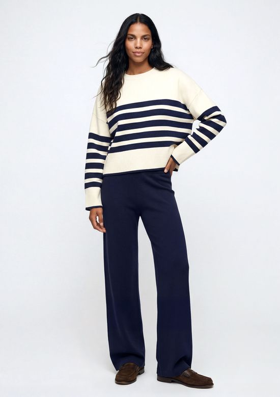 Foto do produto: Blusão Feminino Em Tricô Fio Tinto - Off white