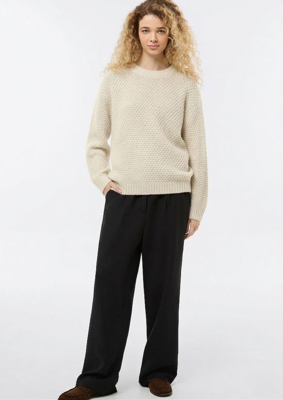 Foto do produto: Blusão Feminino Em Tricô Texturizado - Off white