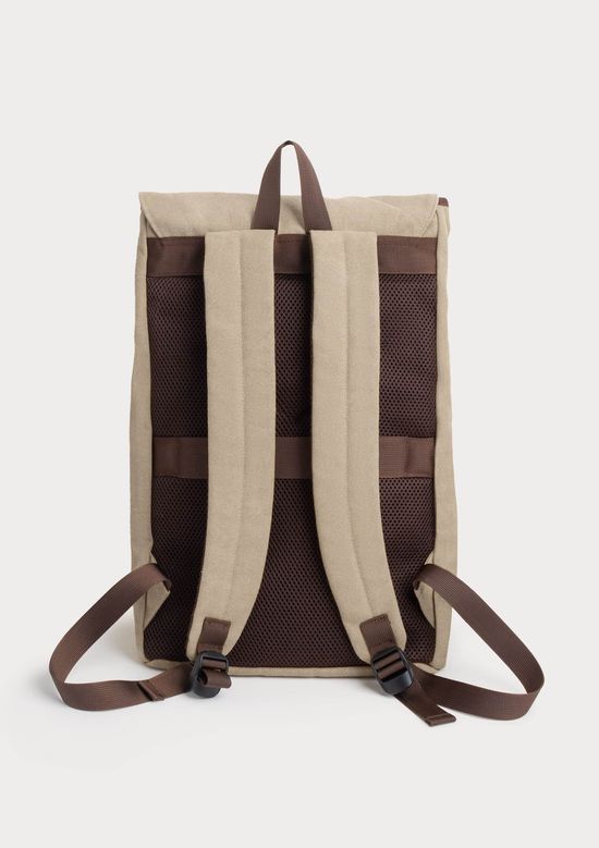 Foto do produto: Mochila Masculina Em Lona - Bege