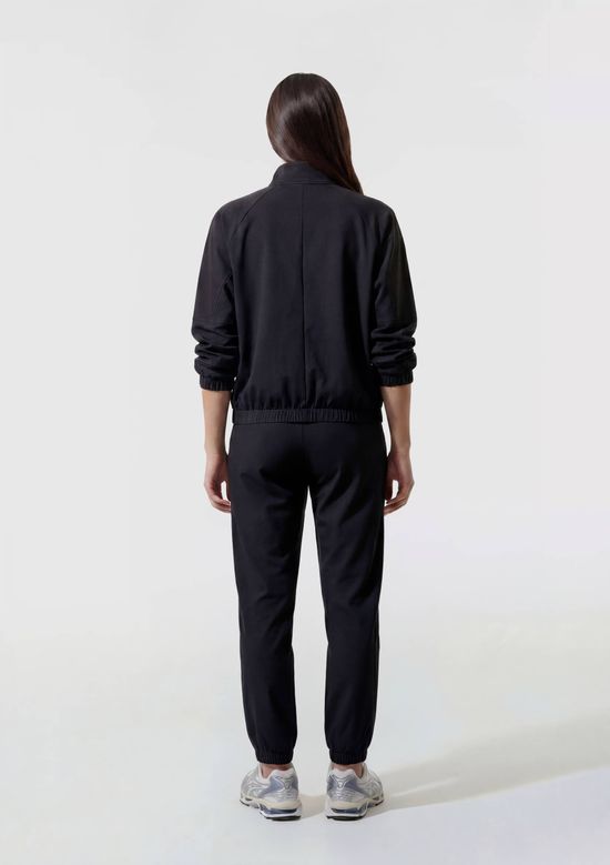 Foto do produto: Jaqueta Esportiva Feminina Gola Alta - Preto