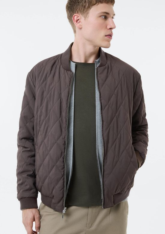 Foto do produto: Jaqueta Masculina Bomber Dupla Face Matelassê - Verde