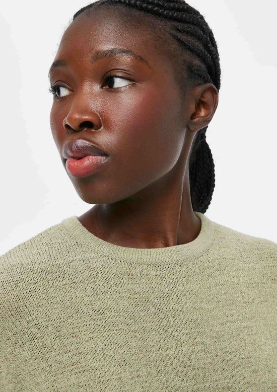 Foto do produto: Blusa Feminina Evasê Em Tricô - Verde