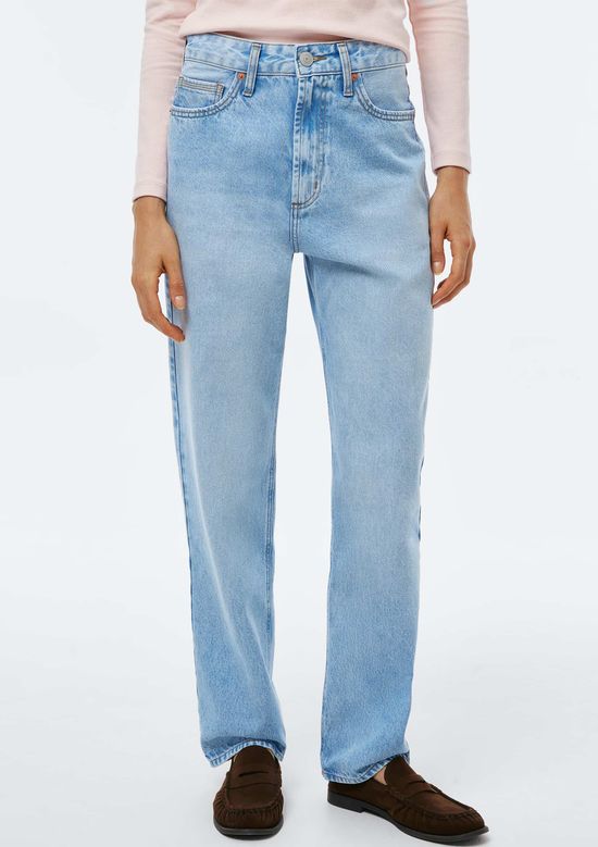 Foto do produto: Calça Jeans Feminina Mom Cintura Alta - Azul