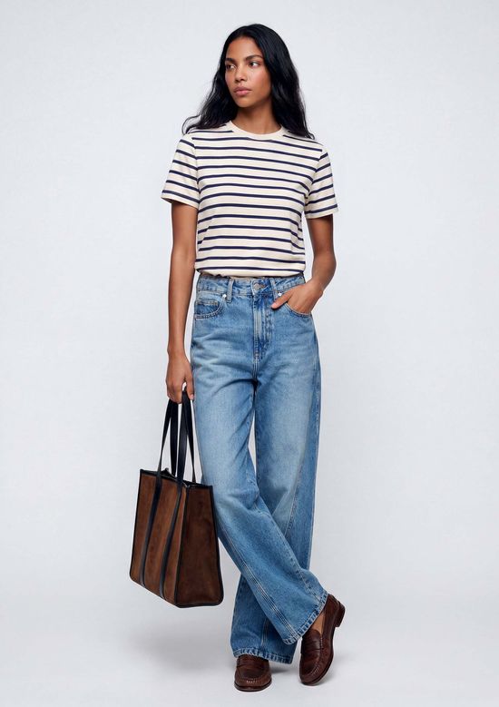 Foto do produto: Camiseta Feminina Boxy Manga Curta - Off white
