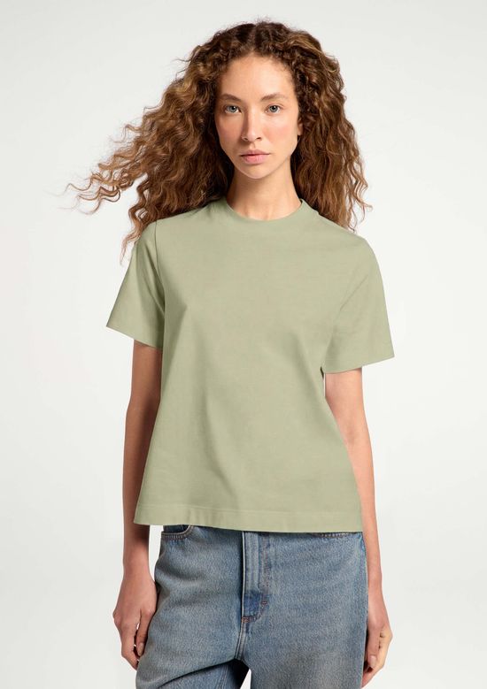 Foto do produto: Camiseta Feminina Manga Curta Super Cotton - Verde