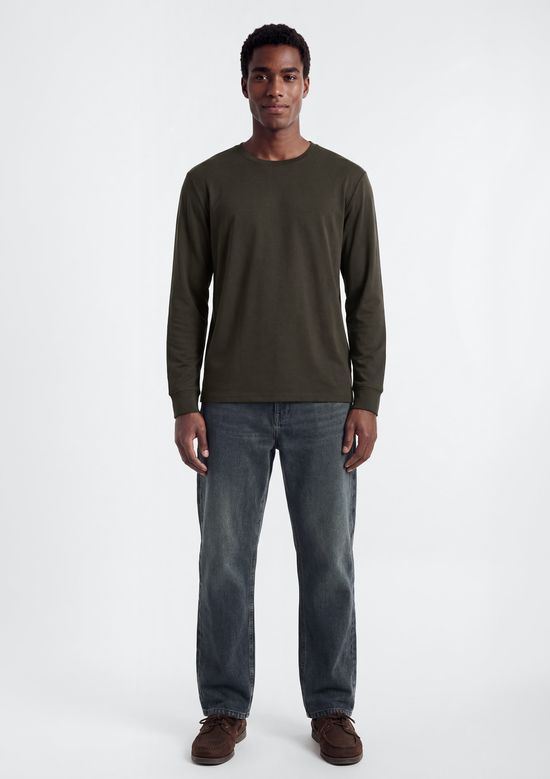Foto do produto: Camiseta Masculina Manga Longa Super Cotton Pima - Verde