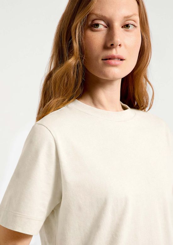 Foto do produto: Camiseta Feminina Manga Curta Super Cotton - Amarelo
