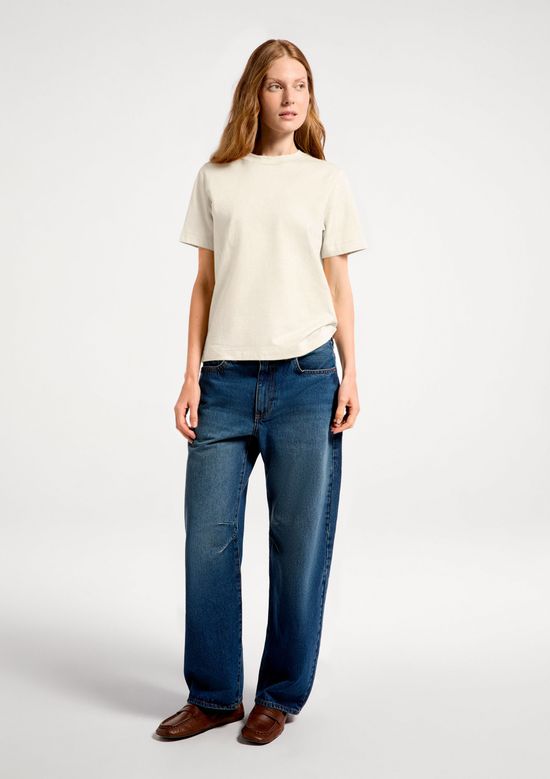 Foto do produto: Camiseta Feminina Manga Curta Super Cotton - Amarelo