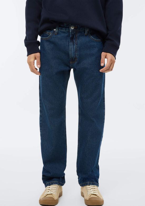 Foto do produto: Calça Masculina Reta em Jeans - Azul