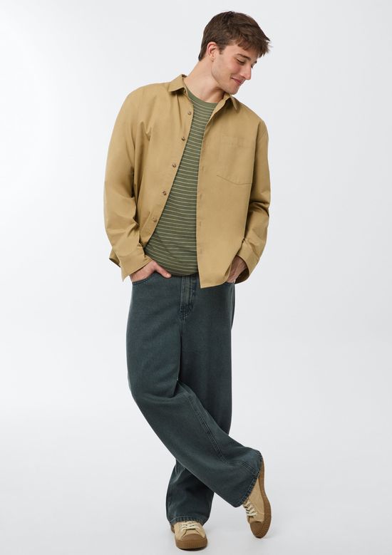 Foto do produto: Camiseta Masculina Piquet Fio Tinto - Verde