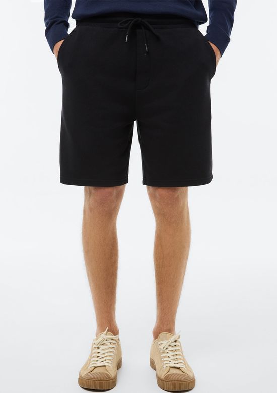 Foto do produto: Bermuda Masculina Reta em Moletom - Preto
