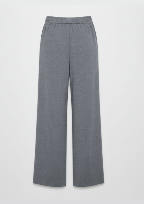 Foto do produto: Calça Feminina Pantalona Mescla - Cinza