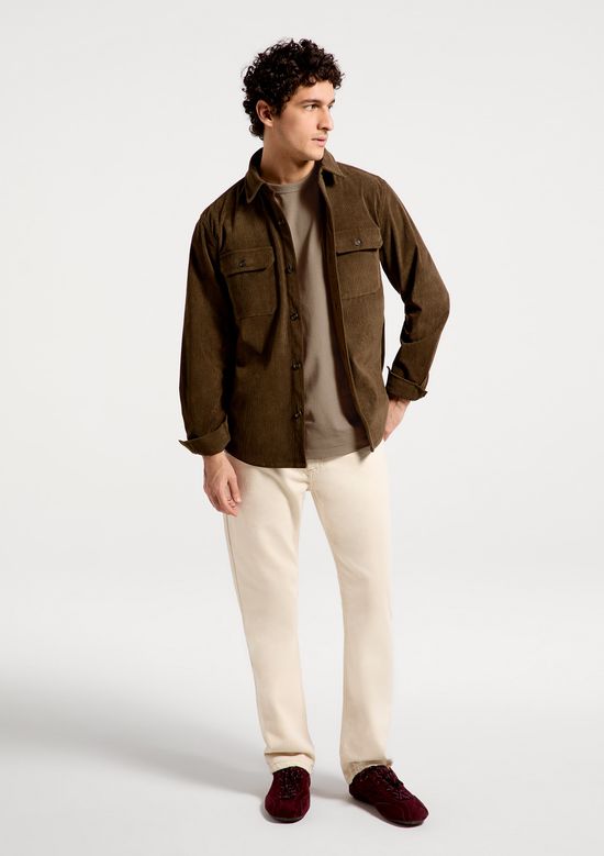 Foto do produto: Camiseta Básica Masculina Comfort Super Cotton - Marrom