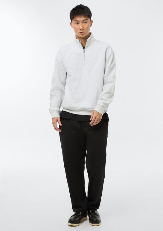 Foto do produto: Blusão Masculino Moletom Gola Alta - Cinza