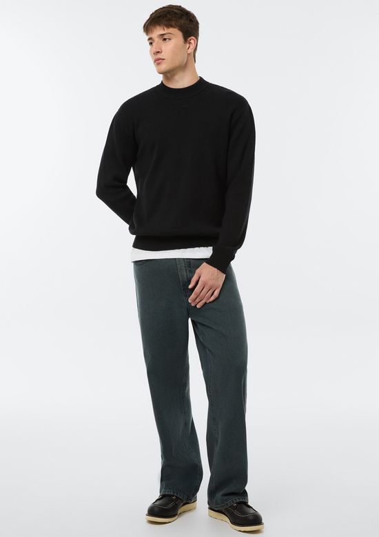 Foto do produto: Blusão Masculino Tricô Full Needle - Preto