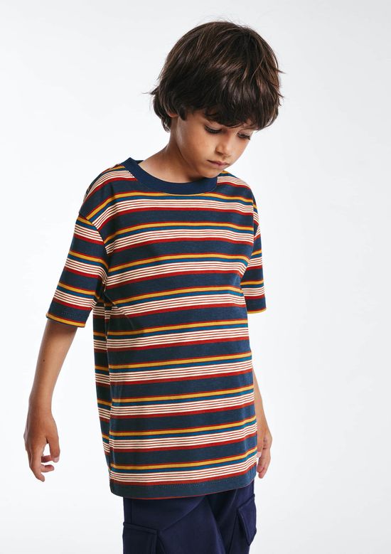 Foto do produto: Camiseta Infantil Menino Estampada - Azul