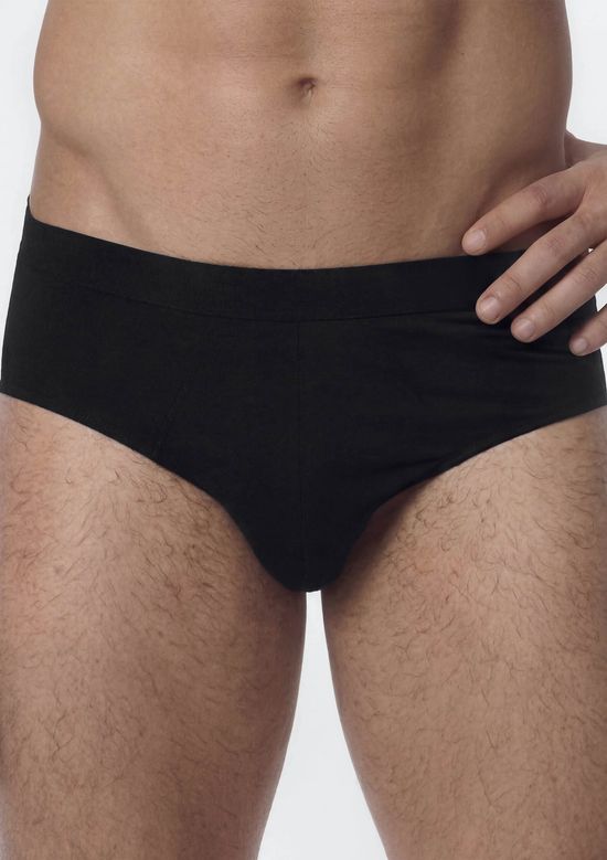 Foto do produto: Cueca Slip Em Algodão Pima - Preto