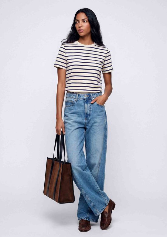 Foto do produto: Camiseta Feminina Boxy Manga Curta - Off white