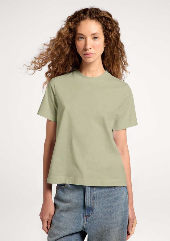 Foto do produto: Camiseta Feminina Manga Curta Super Cotton - Verde