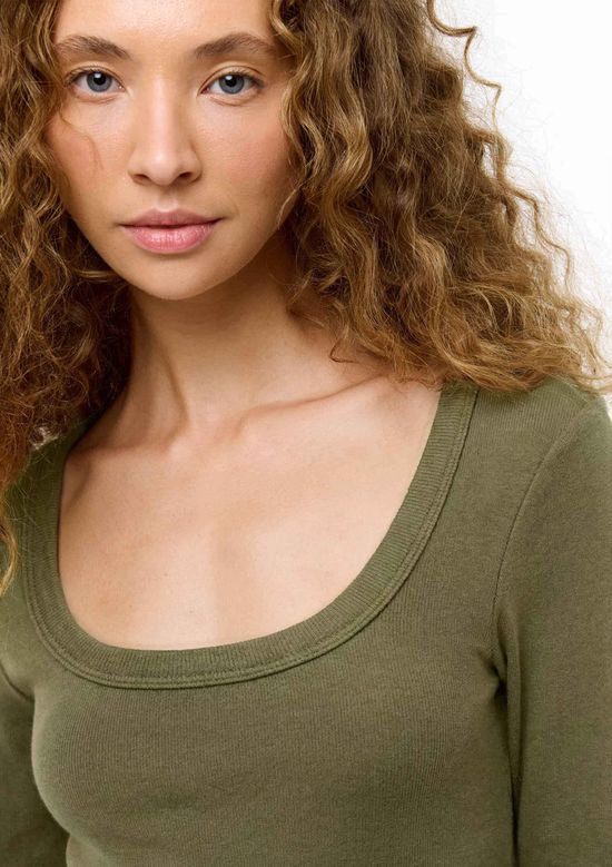 Foto do produto: Vestido Longo Em Ribana Canelada - Verde
