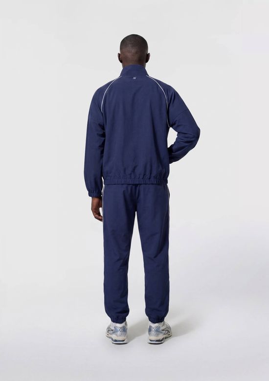 Foto do produto: Calça Esportiva Masculina Jogger Com Faixa Lateral - Azul