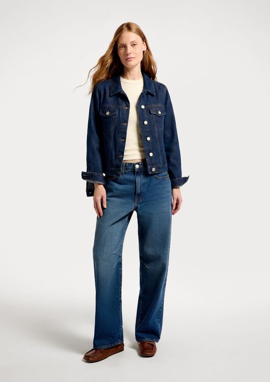 Foto do produto: Jaqueta Jeans Feminina - Azul