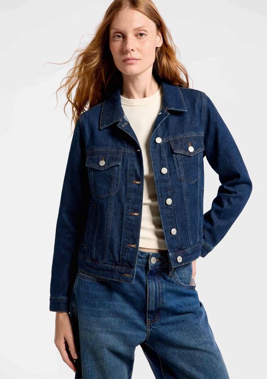 Foto do produto: Jaqueta Jeans Feminina - Azul