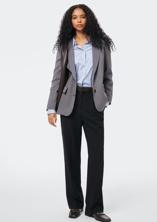 Foto do produto: Calça Feminina Alfaiataria Reta - Preto