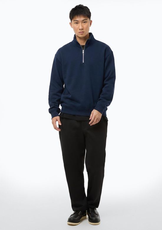 Foto do produto: Blusão Masculino Moletom Gola Alta - Azul