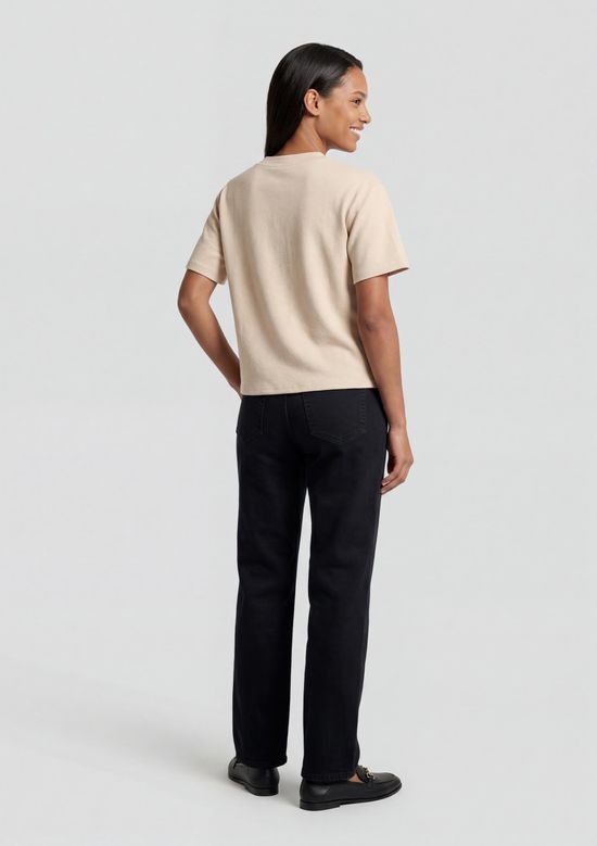 Foto do produto: Blusa Feminina Em Tecido Plano - Creme