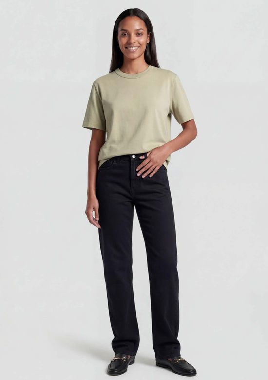 Foto do produto: Calça Feminina Reta Em Sarja - Preto