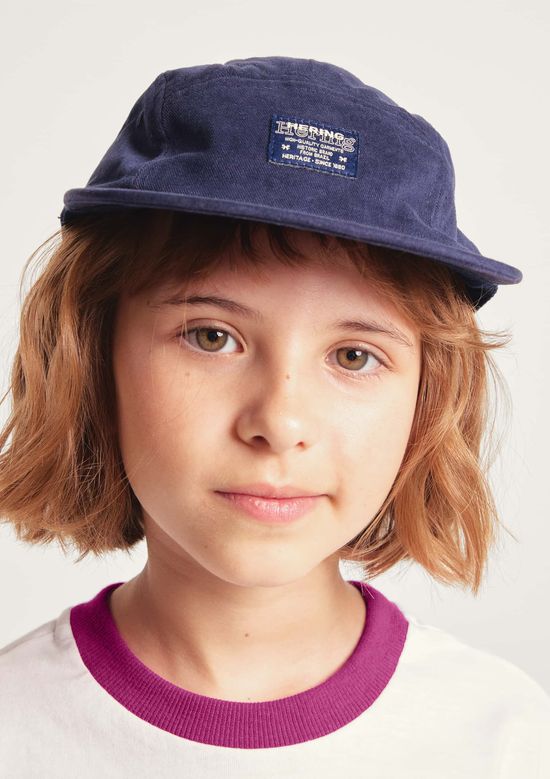 Foto do produto: Boné Infantil Unissex Five Panel Bordado - Azul