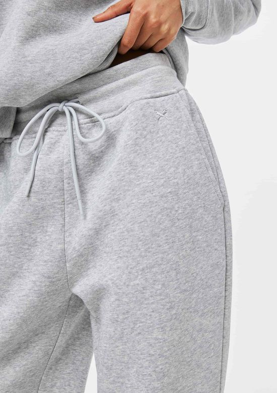 Foto do produto: Calça Feminina Jogger Em Moletom - Cinza