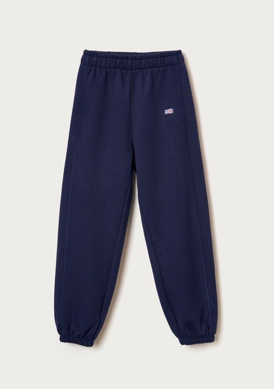 Foto do produto: Calça de Moletom Infantil Menino Jogger - Azul