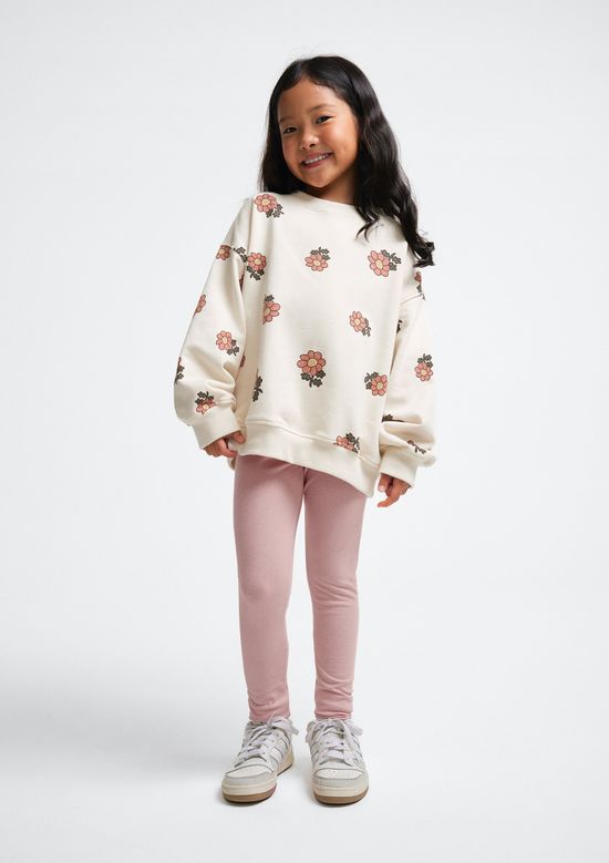 Foto do produto: Calça Legging Básica Infantil Menina Tradicional - Rosa