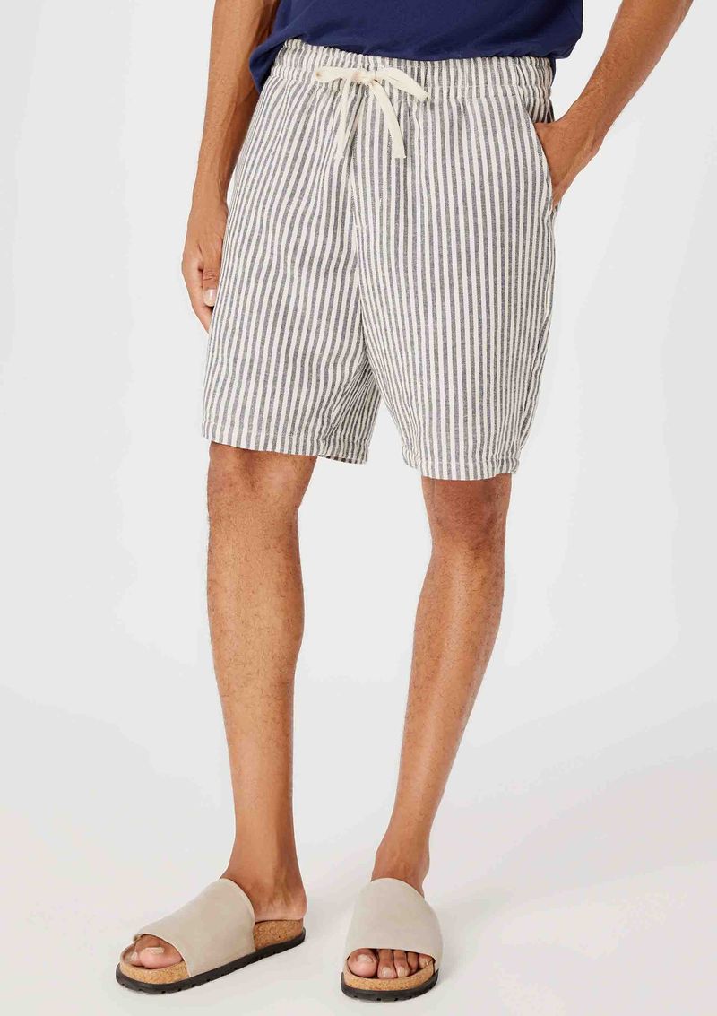 Shorts Masculino Comfort Listrado - Hering Store