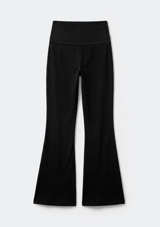 Foto do produto: Calça Teen Flare Com Cós Dobrável - Preto