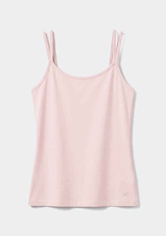 Foto do produto: Regata Teen Alças Finas Com Elastano - Rosa