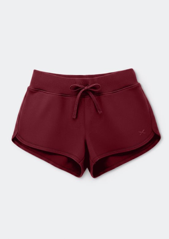Foto do produto: Shorts Teen Runner Com Bordado - Vinho