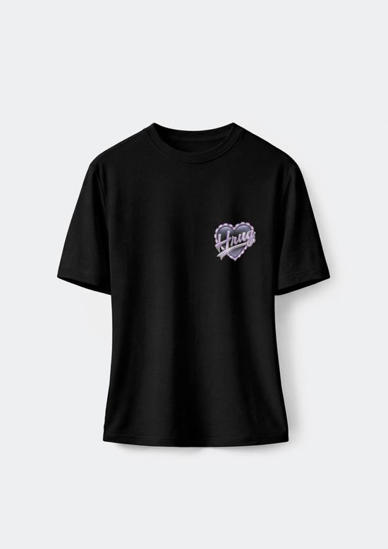 Foto do produto: Camiseta Teen Manga Curta Com Estampa - Preto